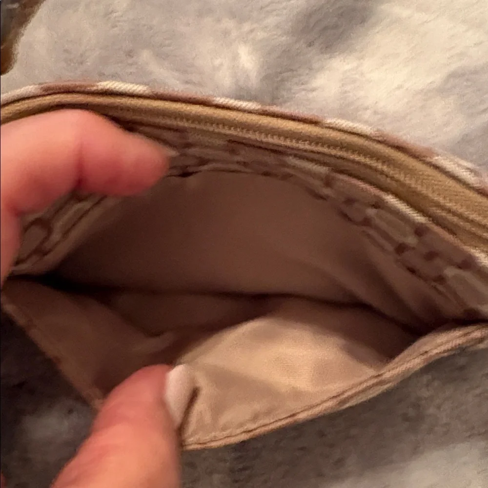 NINE WEST COSMETIC POUCH CLUTCH WITH MIRROR